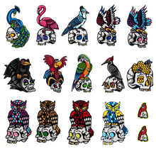 Load image into Gallery viewer, Bird Skull Patches
