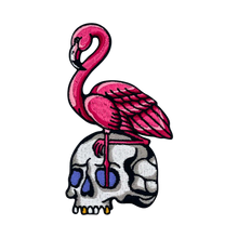 Load image into Gallery viewer, Bird Skull Patches
