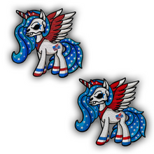 Load image into Gallery viewer, HD USA Skull Pony
