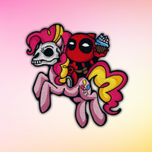 Load image into Gallery viewer, Pinkie Pie + Deadpool Skull Pony
