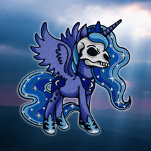 Load image into Gallery viewer, HD Luna Skull Pony
