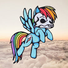 Load image into Gallery viewer, Rainbow Pony Skull
