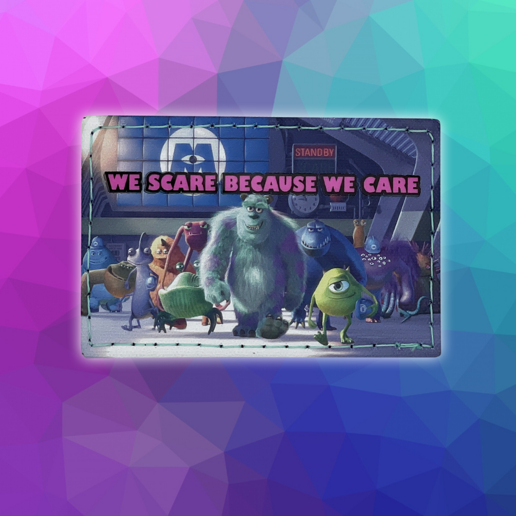 We Scare because We Care