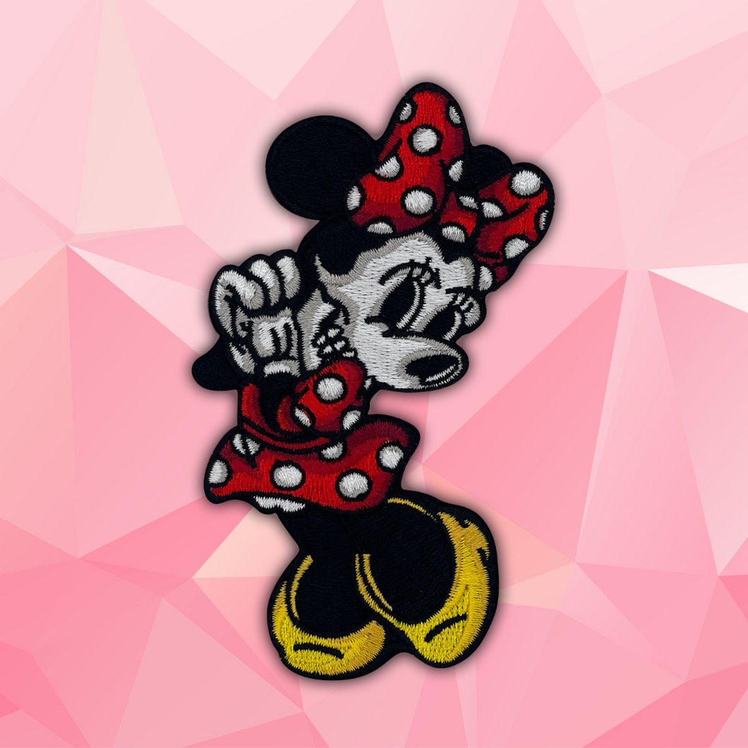 Polka Dot Mouse Skull