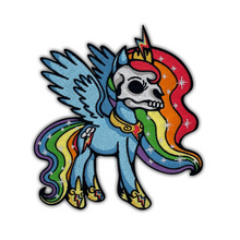 Load image into Gallery viewer, HD Rainbow Skull Pony
