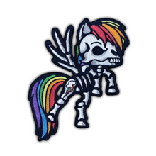 Load image into Gallery viewer, Glow Rainbow Skeleton Pony
